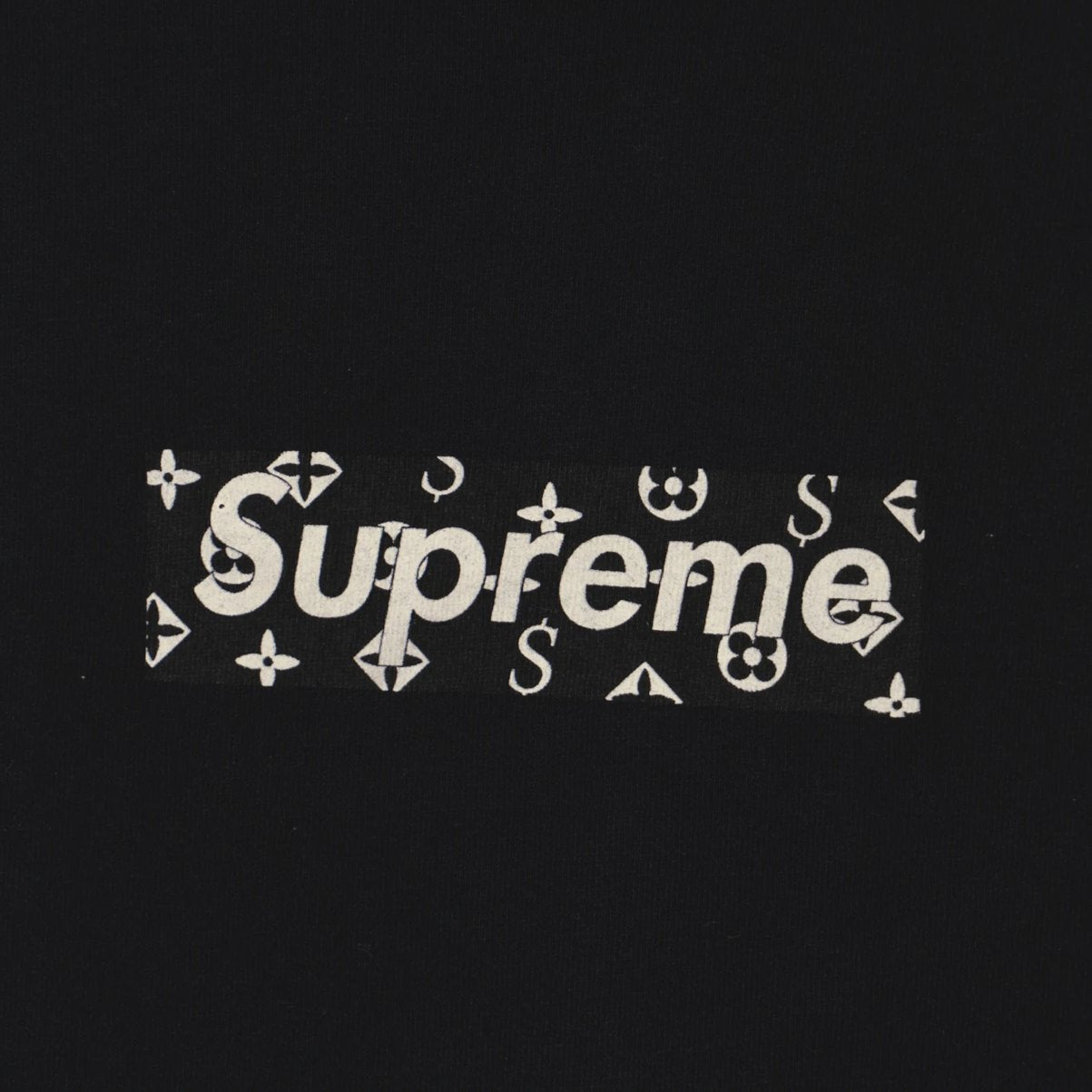 Supreme Louis Vuitton Box Logo Tee Black